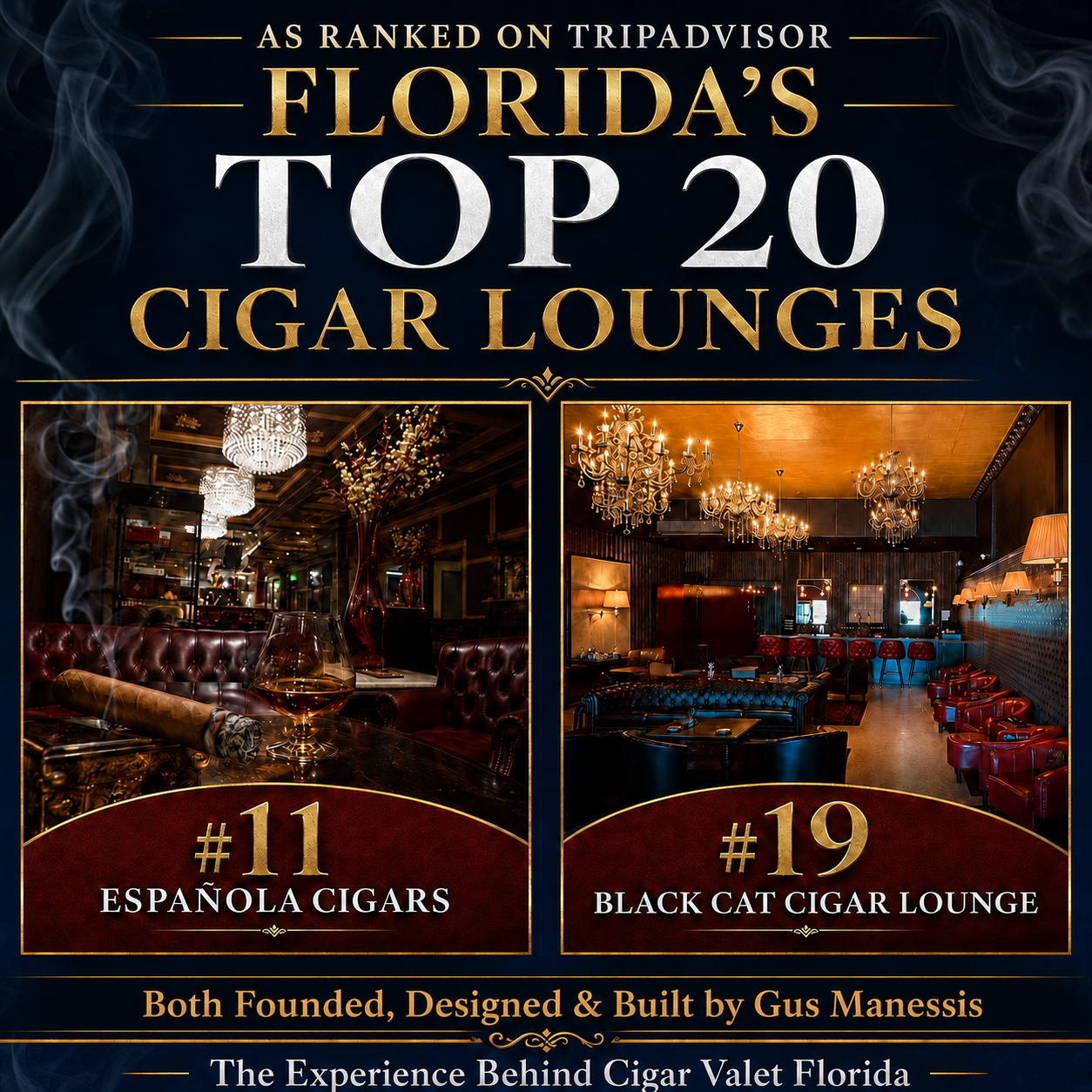 Cigar Valet Florida premium cigar delivery — proven cigar experience behind the brand